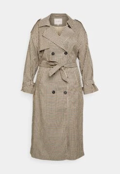 ONLY CARMAKOMA Carchloe- Trenchcoat - Rubber -Damesmode 005d28be602d4d84873e78513e2455fb