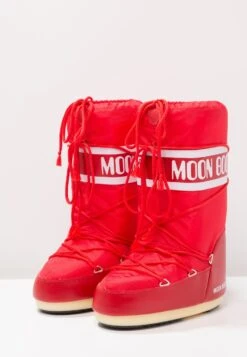 Moon Boot Snowboots- Red -Damesmode 02979f53c93840ac9641526205ccefe5
