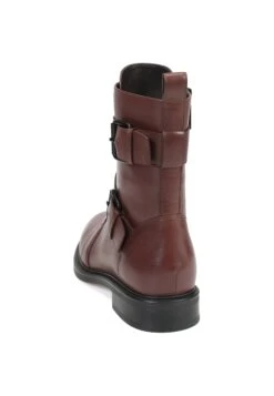 Veterboots - Chocolate -Damesmode 0e449df8f24549e99bcbb5cb4166aa8f
