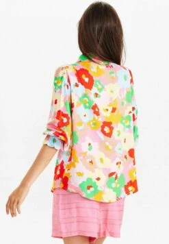 Nuzahra - Overhemdblouse - Plumeria -Damesmode 46687a8adf5f4ef4a4c92242e7dd4b9b
