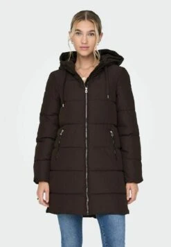 ONLY Onldolly Long Puffer Otw Noos - Winterjas - Mulch