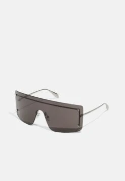 Alexander McQueen Unisex - Zonnebril - Silver/Grey