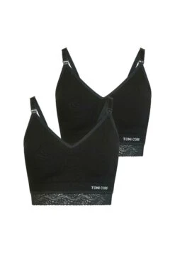 2Er Pack The Bramboo - Bustier - Schwarz -Damesmode 56d0eb329f7b409fbaa9a06e978ac942