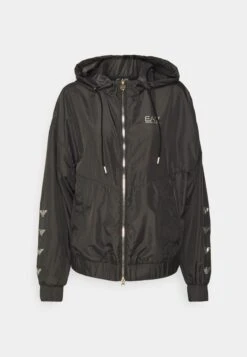EA7 Emporio Armani Blouson Jacket - Trainingsvest - Black/Gold-Colored -Damesmode 572c7164a3034a2f8731ea4c40ca7e2c