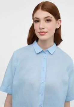 Eterna Overhemdblouse - Hellblau -Damesmode 58de178223574c2b85cbc8bd9f877180