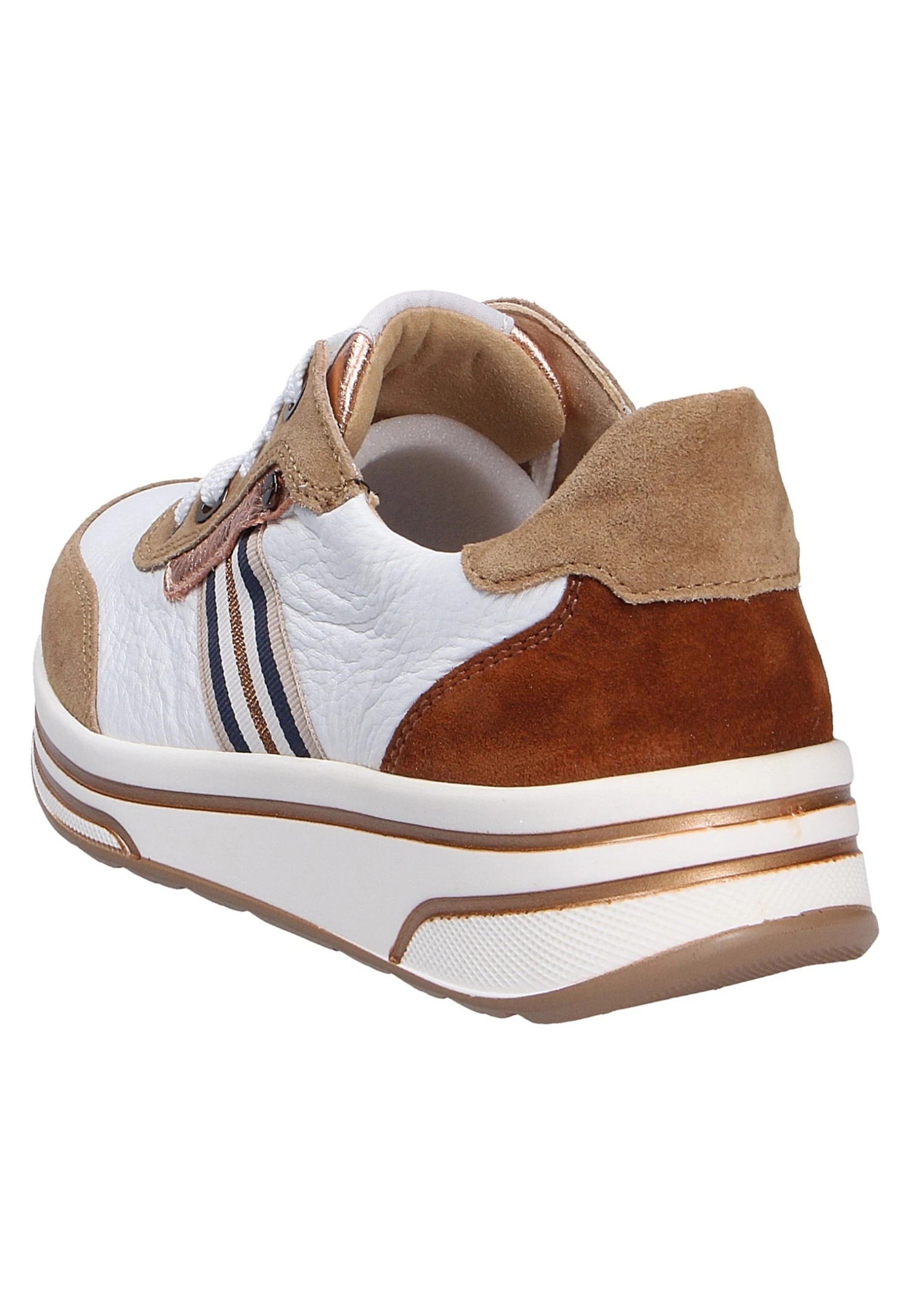 Ara Sneakers Laag - Toffee Weiss Rose Gold Cog 7 Ara Sneakers Laag - Toffee Weiss Rose Gold Cog - Afbeelding 7