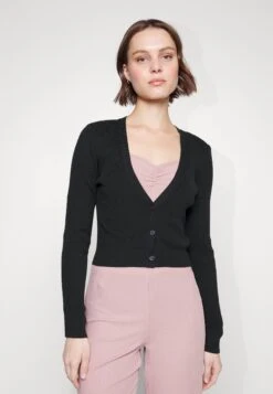 Calvin Klein Cardigan - Vest - Black