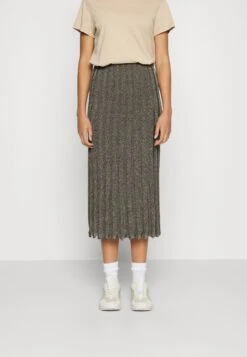 ARKET A-Lijn Rok - Gunmetal Silver