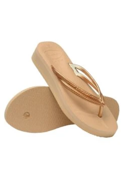 Havaianas Wedges - Teenslippers - Golden