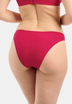 Glamourous Textured - Bikinibroekje - Dark Pink -Damesmode 6de37c41dea14f3c8a0ca2017572f877