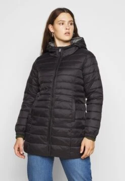 ONLY CARMAKOMA Cartahoe Hood- Winterjas - Black