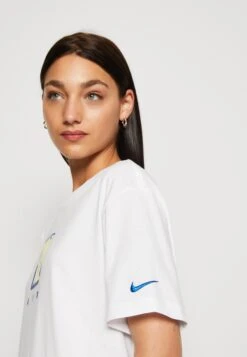 Nike Sportswear Tee - T-Shirt Print - White/White -Damesmode 786f5cefcfa74bb2b2186bf2242e50ad