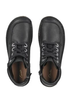 Clarks Originals Funny Cedar - Veterboots - Schwarz -Damesmode 7940bcd9a08b45e0b53ed1655efcb491