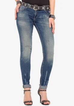 Cipo & Baxx Slim Fit Jeans - Blue