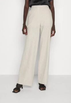 Slftania Eliana Wide Pant Tall - Broek - Beige