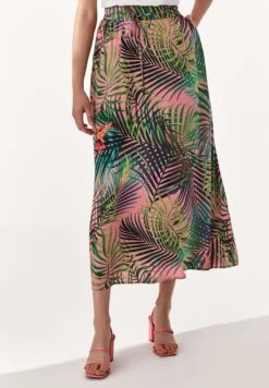 Sandimi - A-Lijn Rok - Rouge