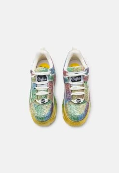 Buffalo Sneakers Laag - Rainbow -Damesmode 8a4f25d800f84e3b9a6f5af1d5fc7570
