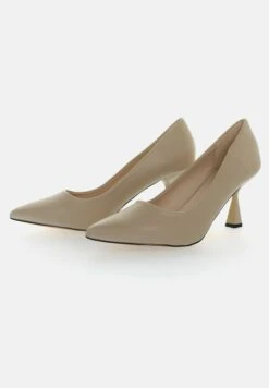 Klassieke Pumps - Taupe -Damesmode a07a2c2896214ff8b5324814632833f9