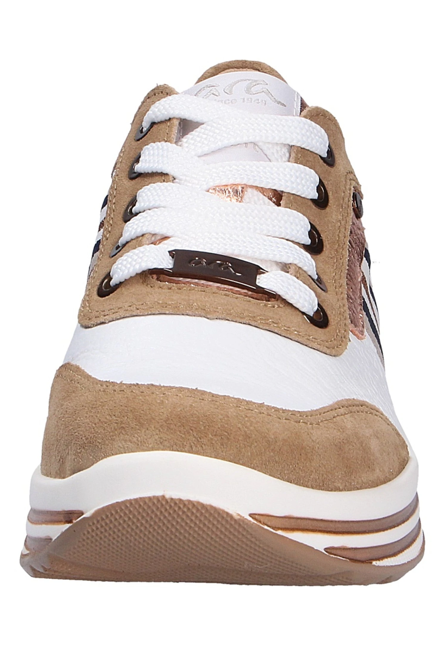 Ara Sneakers Laag - Toffee Weiss Rose Gold Cog 6 Ara Sneakers Laag - Toffee Weiss Rose Gold Cog - Afbeelding 6