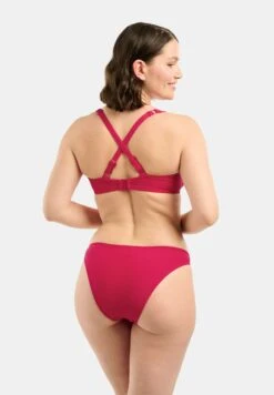 Glamourous Textured - Bikinibroekje - Dark Pink -Damesmode a2dab6d251354330b58ab4aa1234e43e