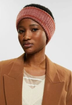 ESPRIT Mit Kontraststreifen - Oorwarmers - Terracotta