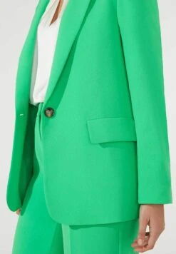 Halflange Jas - Green -Damesmode a79ee8faeb394758a0dc8760b19d457a