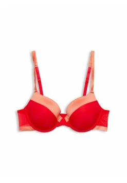 ESPRIT Mit Wattierten Bügel-Cups - Beugel Bh - Red -Damesmode b7a0c5e62d684cb0986b71402d140bc0