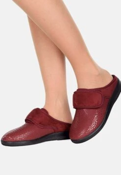 Pantoffels - Bordeaux