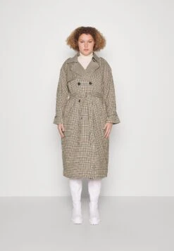 ONLY CARMAKOMA Carchloe- Trenchcoat - Rubber