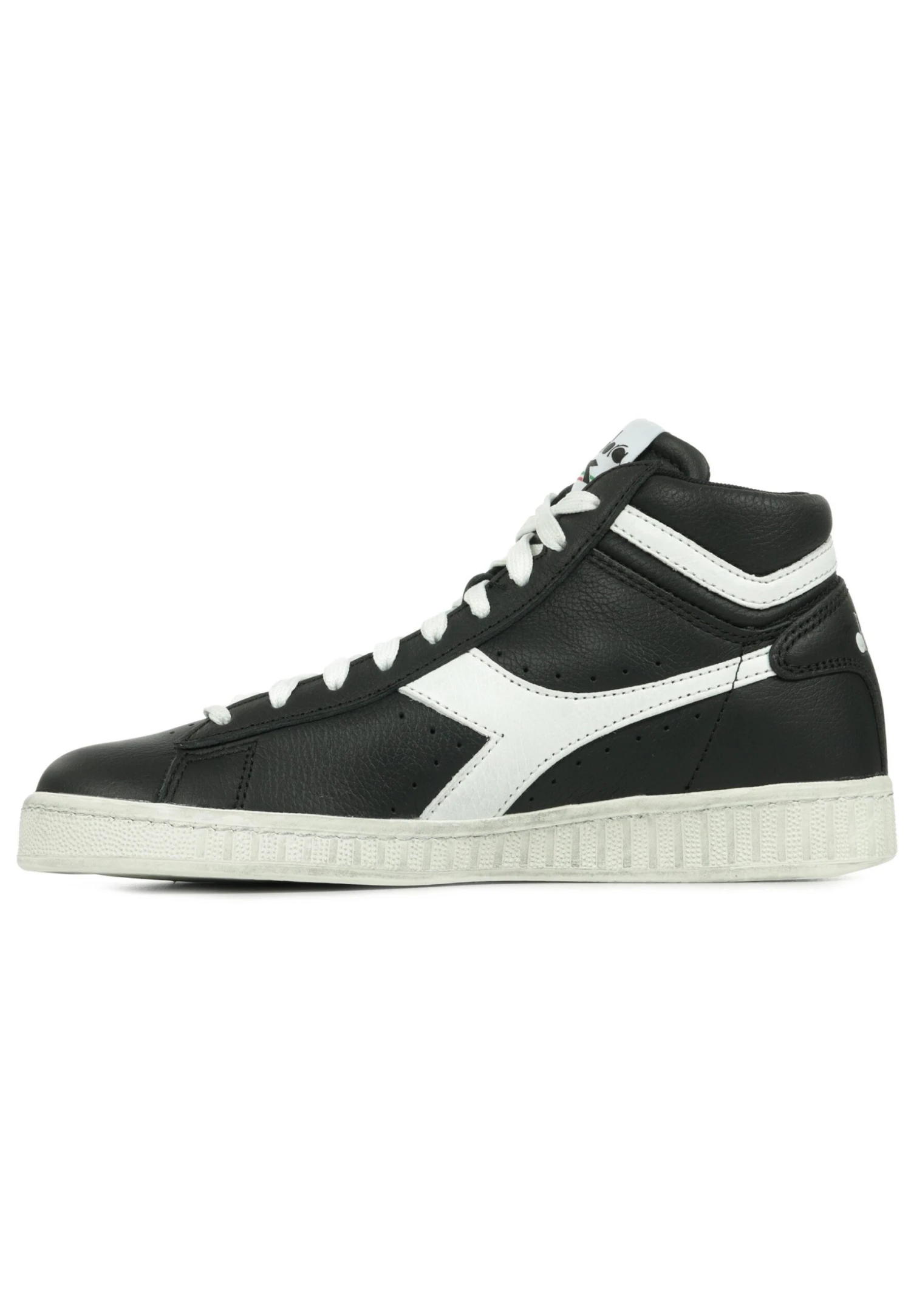 Diadora Game L Waxed - Sneakers Hoog - Black/White 1 Diadora Game L Waxed - Sneakers Hoog - Black/White