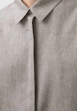 Oxford - Overhemdblouse - Beige -Damesmode e6614a81497b4ce0ad78184e83b1aa0b