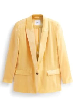 Next Shimmer Standard - Blazer - Yellow -Damesmode e7ab3a34754b4e38b6f045c9e506d9fb