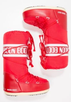 Moon Boot Snowboots- Red -Damesmode e80e310fed72467188f98b336f205a29