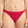 Glamourous Textured - Bikinibroekje - Dark Pink