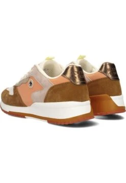 Scotch & Soda Sneakers Laag - Camel -Damesmode ee44b099666a4ba486da4a9eb2ab3daa
