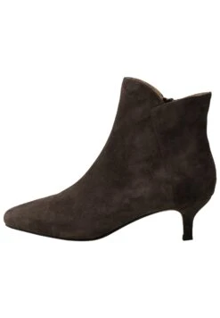 Shoe The Bear Stb-Saga Zip S - Korte Laarzen -Dark Brown